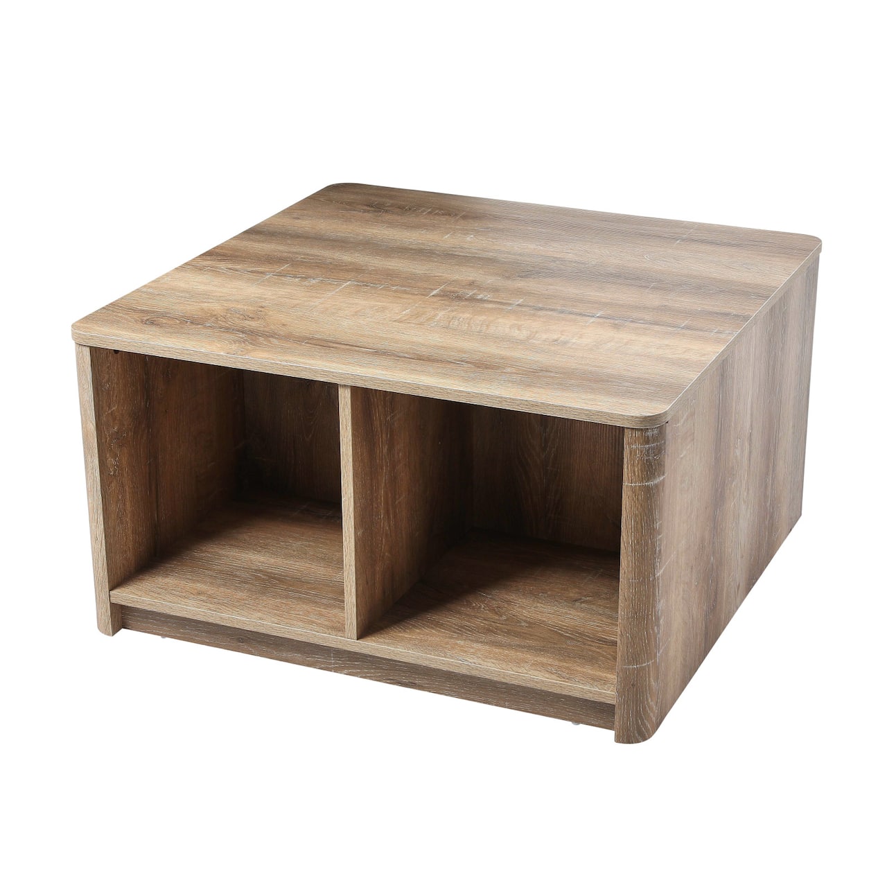 Hello Honey® Coastal Oak Coffee Table with Storage